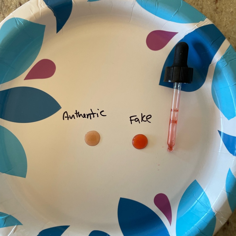 Not for sale Suspected fake product